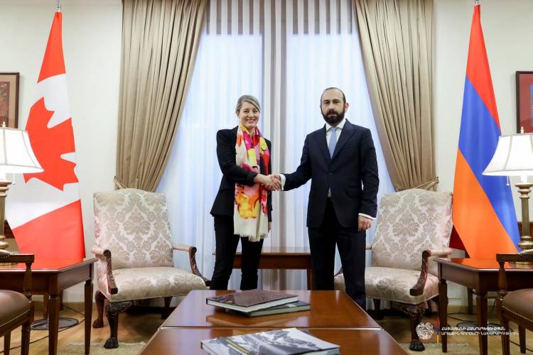 Կանադայի ԱԳ նախարար Մելանի Ժոլին ժամանել է Հայաստան