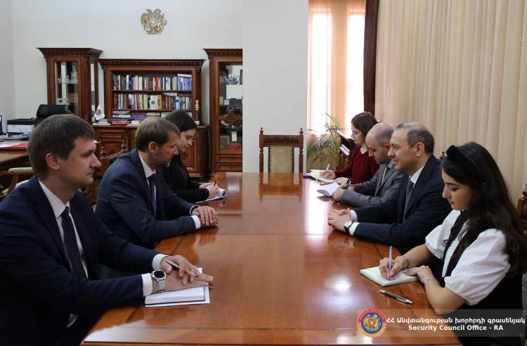 ԱԽ քարտուղարը և Լատվիայի ԱԳՆ պետքարտուղարի տեղակալը քննարկել են տարածաշրջանային անվտանգային իրավիճակը