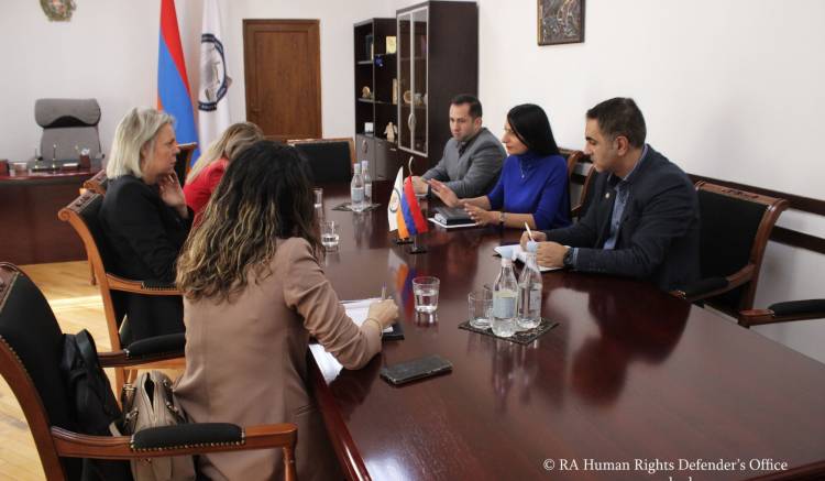 Անահիտ Մանասյանն այսօր ընդունել է Հաննա Յոհանսոնի գլխավորած պատվիրակությանը