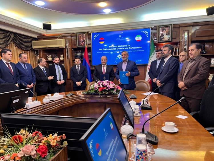 Հայաստանի և Իրանի նախարարների միջև հուշագիր է ստորագրվել․ մանրամասներ