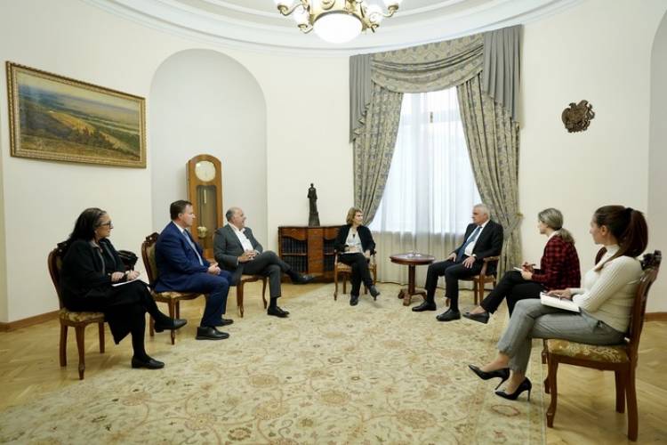 Փոխվարչապետ Մհեր Գրիգորյանն ընդունել է Ամերիկայի Հայկական Համագումարի ներկայացուցիչներին