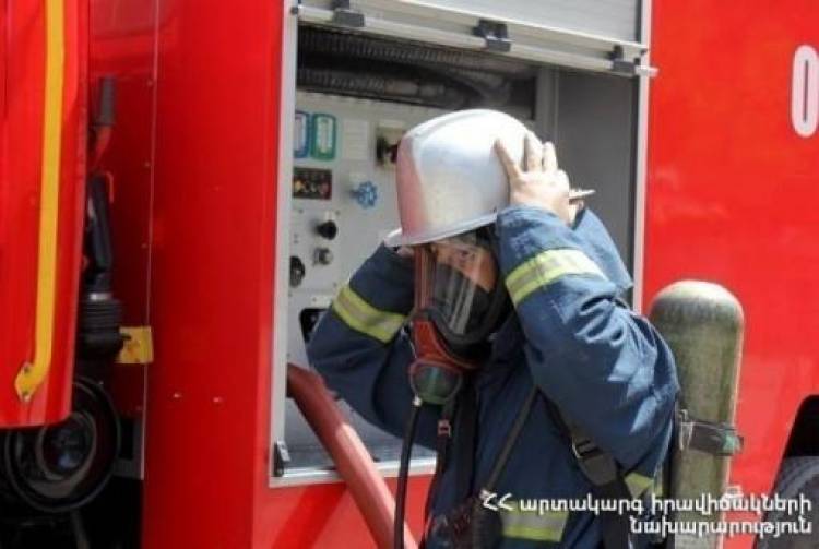 Այրվել է մոտ 5 հա խոտածածկույթ