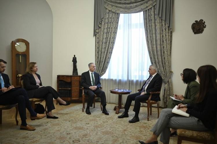 Մհեր Գրիգորյանն ընդունել է ԵԱՀԿ Մինսկի խմբի ամերիկացի համանախագահին