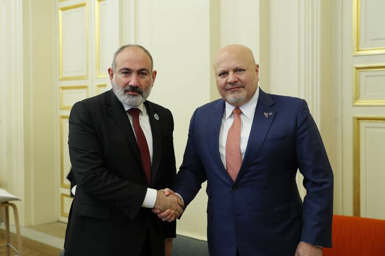 Փաշինյանը հանդիպել է Միջազգային քրեական դատարանի դատախազին․ մանամասներ
