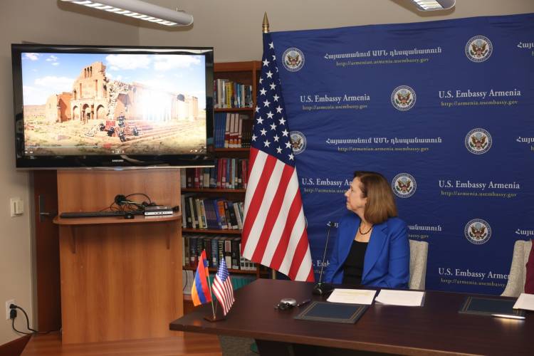 Շիրակում Երերույքի տաճարի պահպանության համար ԱՄՆ դեսպանատունը գումար է հատկացրել