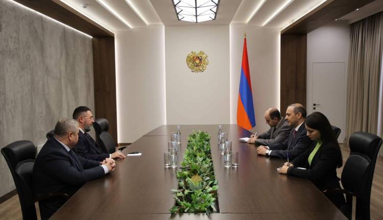 Արմեն Գրիգորյանն ընդունել է ԵԱՀԿ ԽՎ Ուկրաինայի պատվիրակության ղեկավարին