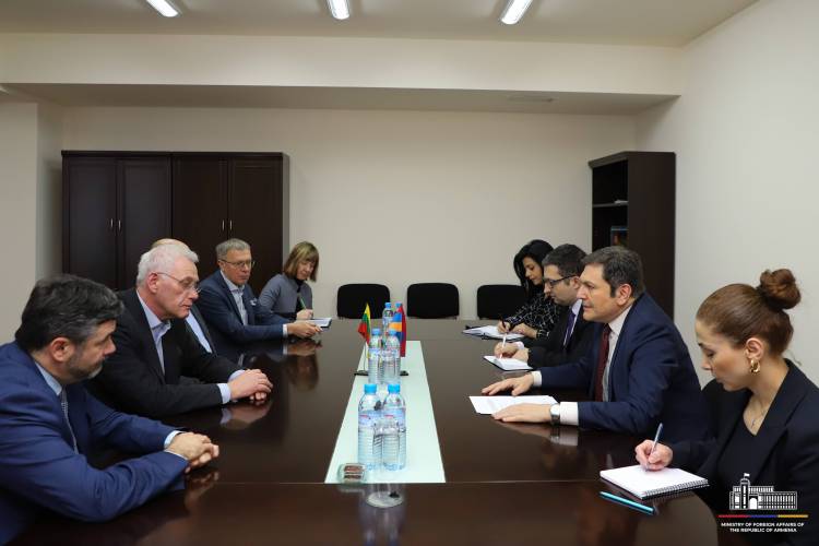 ՀՀ ԱԳ նախարարի տեղակալը հանդիպել է լիտվացի գործընկերների հետ