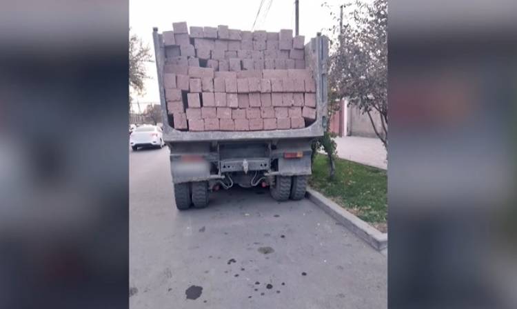 Պարտքի դիմաց փախցրել է բեռնատարը, որը քարով բարձած է եղել