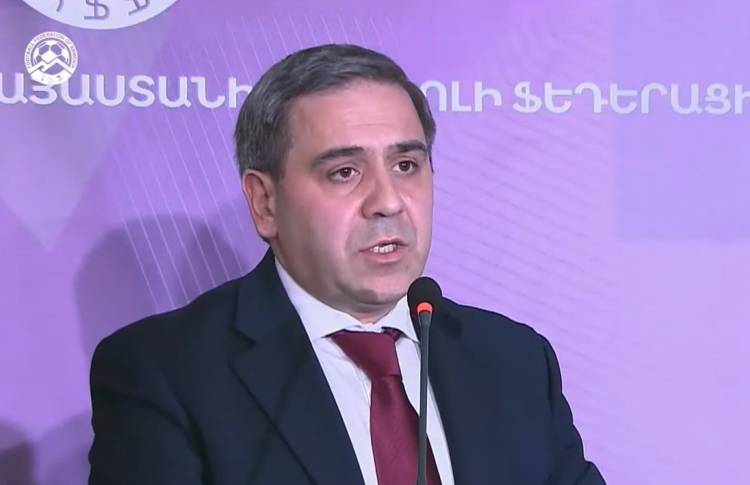 Արմեն Մելիքբեկյանն ընտրվեց ՀՖՖ նախագահ (տեսանյութ)