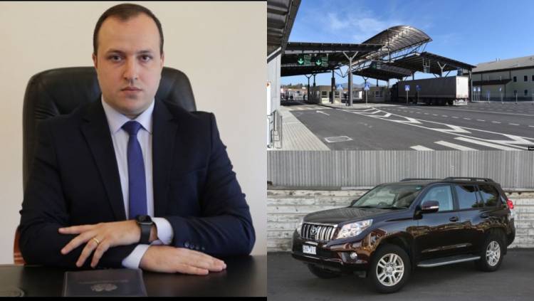 Լարսում ՀՀ մաքսային կցորդի մեքենան ՊԵԿ-ից տվեցին ԱԳՆ-ին, որ դիվանագիտական համարներ հատկացնեն ՌԴ-ում