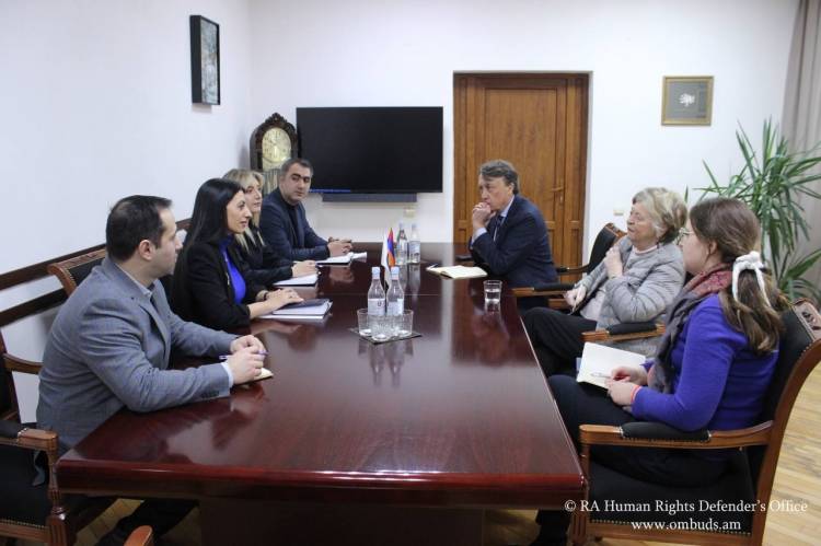 ՄԻ պաշտպանն ընդունել է ՄԻԵԴ-ի նախագահի նախկին տեղակալին ու Բելգիայի դեսպանին․ ի՞նչ են քննարկել