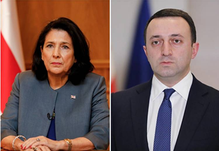 Վրաստանի վարչապետը և նախագահը Սուրբ Ծննդյան տոնի առթիվ շնորհավորել են հայ ժողովրդին