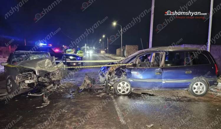 Խոշոր վթար՝ Կոտայքում. բախվել են Mercedes-ն ու Opel-ը, 4 վիրավորներից 2-ը եղբայրներ են