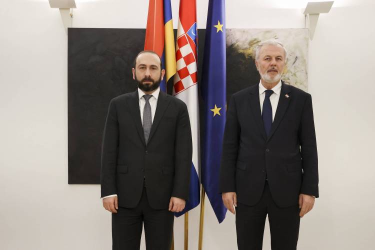 Միրզոյանը Խորվաթիայի ԱԺ փոխնախագահին է ներկայացրել տարածաշրջանային վերջին զարգացումները
