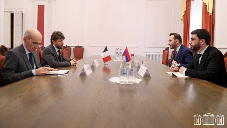 Հայկ Կոնջորյանը հանդիպել է Ֆրանսիայի դեսպանի հետ․ ի՞նչ են քննարկել