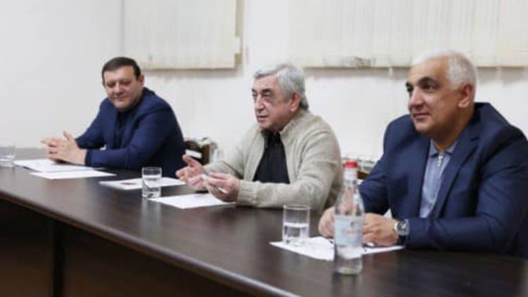 Սերժ Սարգսյանը երեկ հանդիպել է ՀՀԿ Նոր-Նորքի շրջանային կազմակերպության ակտիվի հետ