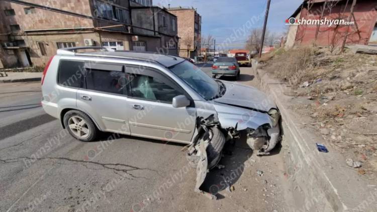 Ողբերգական դեպք՝ Երևանում․ 55-ամյա վարորդը Nissan-ով բախվել է քարե պատնեշին, մահացել է