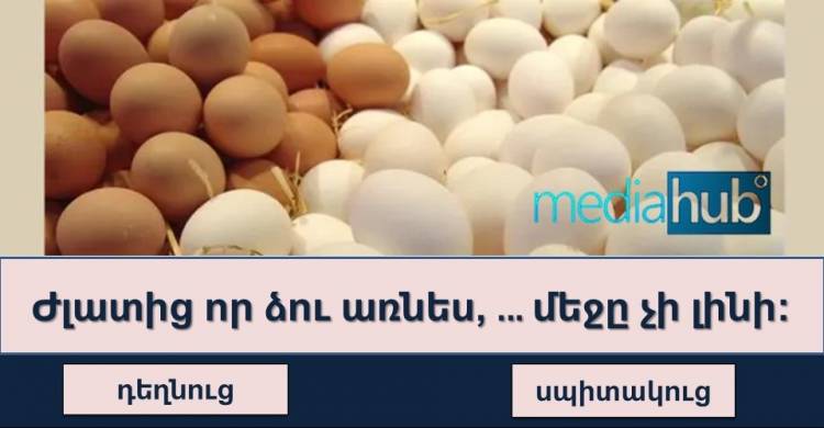ԹԵՍՏ. Ժողովրդական ասացվածքներ։ Կկարողանա՞ք ճիշտ նշել բաց թողնված բառերը
