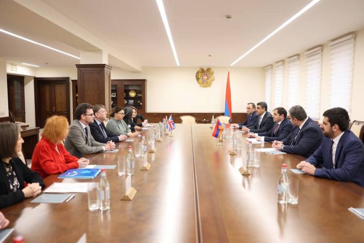 Պապիկյանն ընդունել է Միացյալ Թագավորության Համայնքների պալատի անդամի գլխավորած պատվիրակությանը
