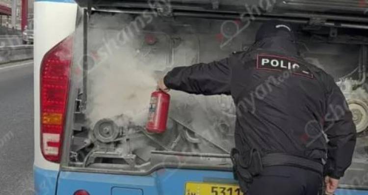 «Երևանի ավտոբուսից» պարզաբանում են՝ ինչու է 20 համարի ավտոբուսը ծխահարվել
