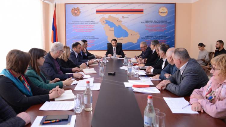 Գեղարքունիքի մարզպետարանում աշխատանքային հերթական խորհրդակցություն է եղել