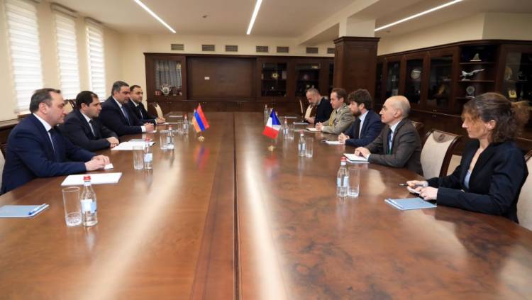Ընդունել եմ ՀՀ-ում Ֆրանսիայի արտակարգ և լիազոր դեսպան Օլիվիե Դըկոտինյիին․ Պապիկյան