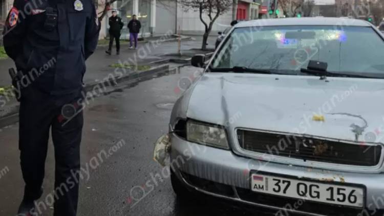Վրաերթ՝ Երևանում․ Audi-ն վրաերթի է ենթարկել հետիոտնին, բժիշկները պայքարում են նրա կյանքի համար