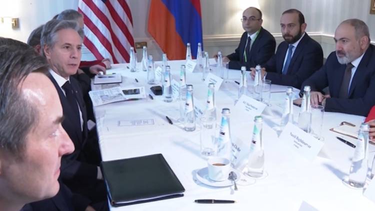 Մյունխենում Փաշինյանը հանդիպել է ԱՄՆ պետքարտուղար Էնթոնի Բլինքենի հետ
