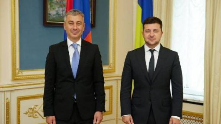 Ուկրաինայում ՀՀ դեսպանը մասնակցել է Զելենսկիի հետ հանդիպմանը