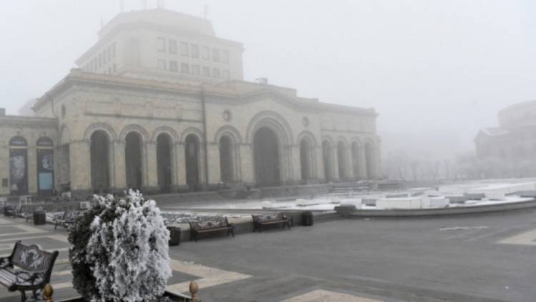 Թույլ ձյուն, մառախուղ․ եղանակի առաջիկա կանխատեսումը