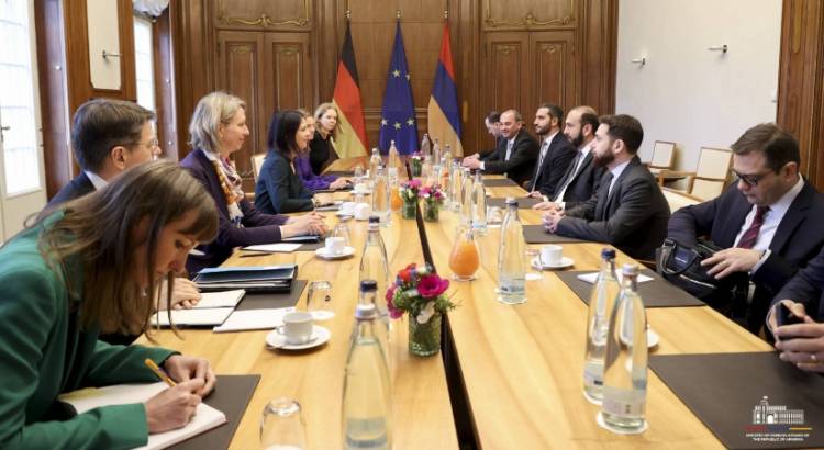 Հայաստանի և Գերմանիայի ԱԳ նախարարներն են հանդիպել