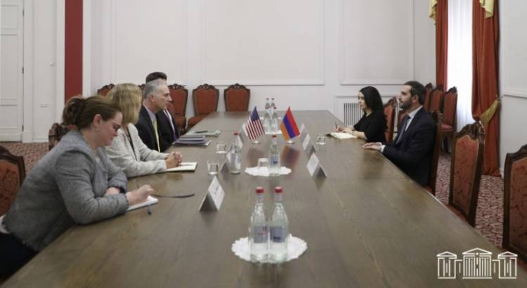 Ռուբինյանն ընդունել է ԱՄՆ պետդեպի՝ Կովկասի բանակցությունների հարցերով ավագ խորհրդականին