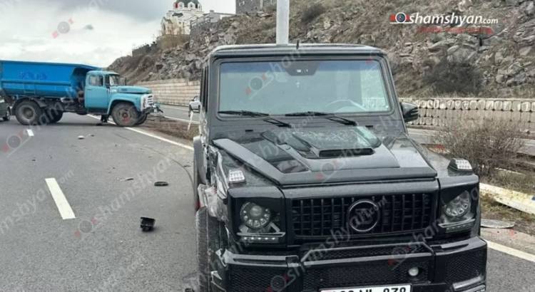 «Արծվի թևերի» հարևանությամբ բախվել են Mercedes G500-ն ու քարով բարձված ZIL-ը․ մանրամասներ