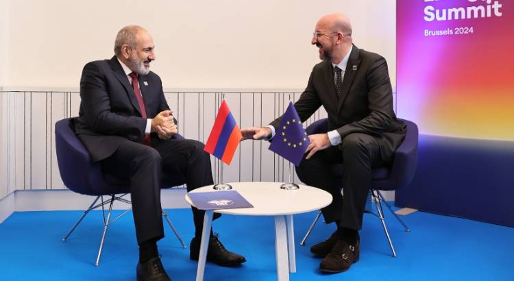 Բրյուսելում տեղի է ունեցել Նիկոլ Փաշինյանի և Շառլ Միշելի հանդիպումը