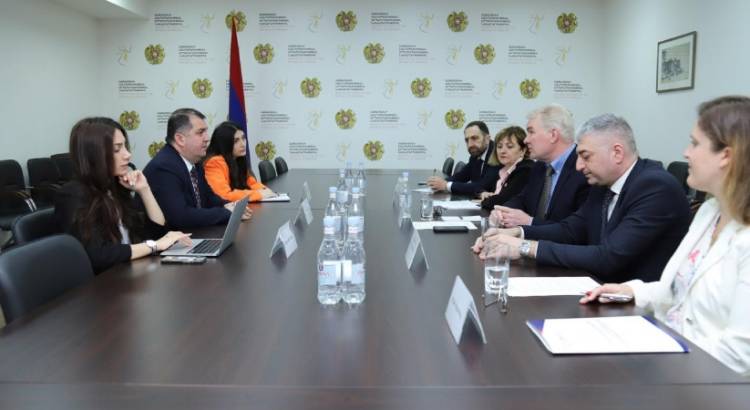 Արդարադատության փոխնախարարն ԱՄՆ-ի պատվիրակությանն է ներկայացրել գործող ու սպասվող թվային հարթակները