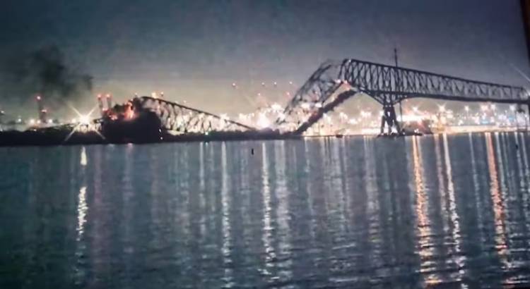 Մերիլենդ նահանգում նավի բախման հետևանքով կամուրջը փլուզվել է․ զոհեր կան (տեսանյութ)