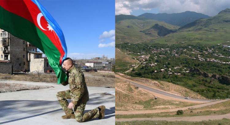 Ադրբեջանցիները Ելփինում հայկական դիրքի դիմաց դրո՞շ են տեղադրել