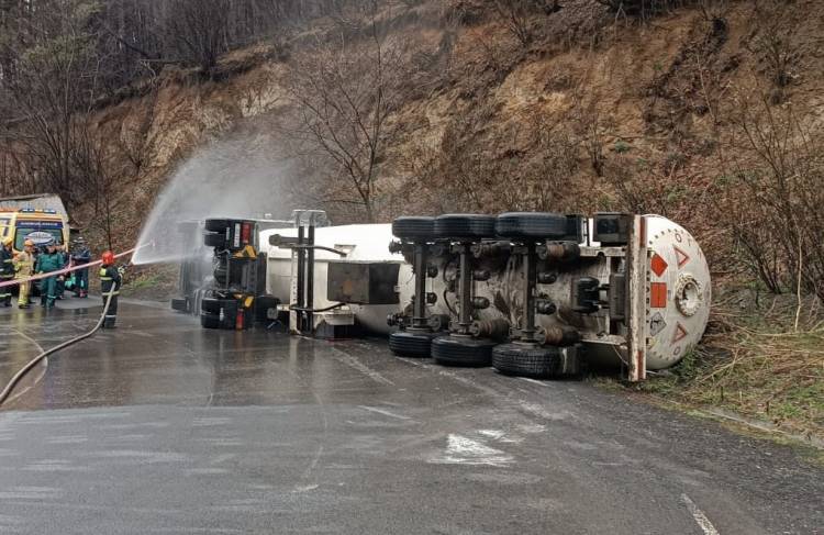 Կողաշրջվել է ավտոցիստեռն. կա զոհ
