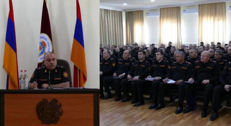 Ռազմական ոստիկանությունում տեղի է ունեցել 2024 թվականի առաջին եռամսյակի աշխատանքների ամփոփում