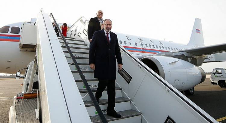 Փաշինյանն աշխատանքային այցով մեկնել է Դանիա