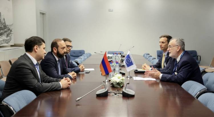 Միրզոյանը հանդիպել է ԵԽ կոնգրեսի նախագահի հետ