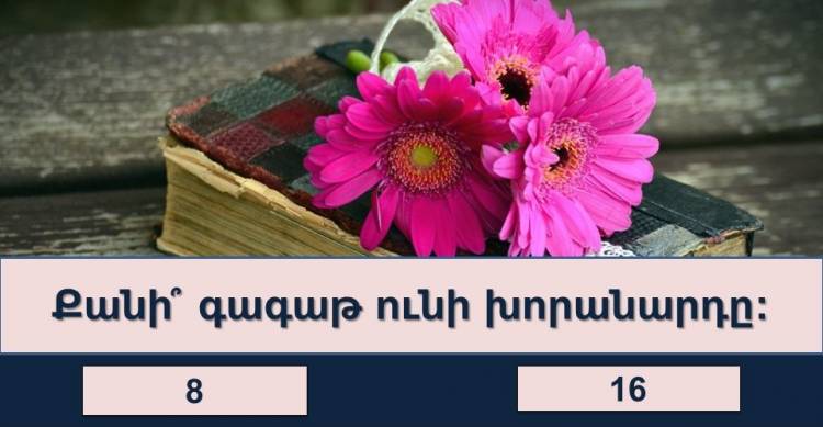Պարզ թեuտ, nրը կորոշի թե nրքան բազմագիտակ եք