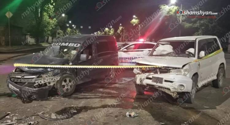 Վթար՝ Երևանում. բախվել են «Mitsubishi»-ը և «Opel»-ը, վիրավnր երեխաներ էլ կան
