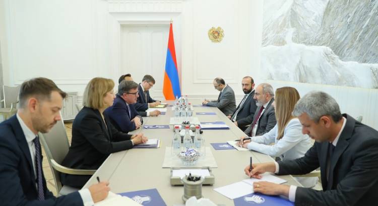 Փաշինյանն ընդունել է ԱՄՆ փոխպետքարտուղար Ջեյմս Օ՛Բրայենին