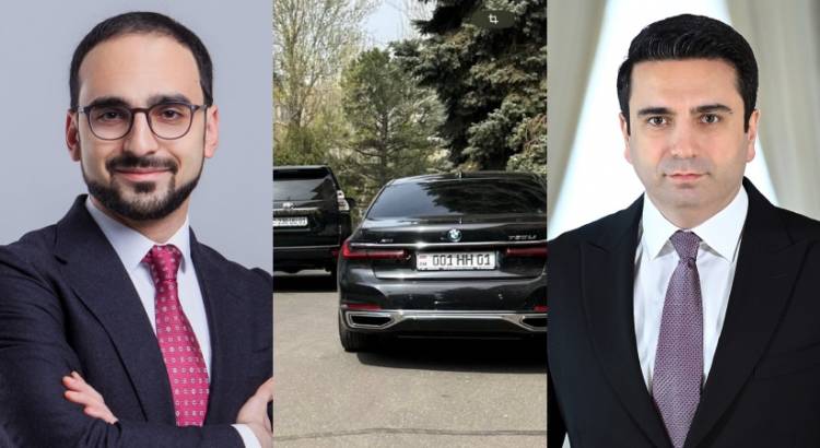 Քաղաքապետարանը տուգանել է Աժ աշխատակազմին՝ Ալեն Սիմոնյանին մեքենայի կայանման գումարը չմուծելու համար