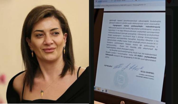 Աննա Հակոբյանը Հայաստանում գործող ավելի քան հարյուր բիզնեսներից տասնյակ միլիոնների գումար է պահանջել
