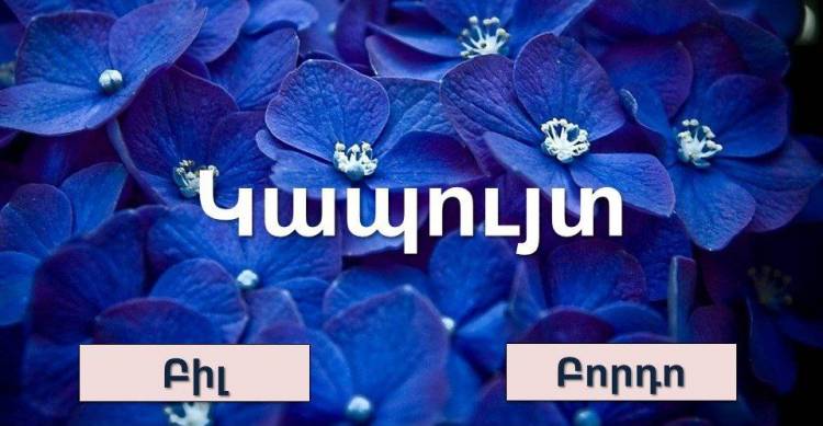 Թեստ․ իսկ դուք գիտե՞ք գույների հայկական անվանումները