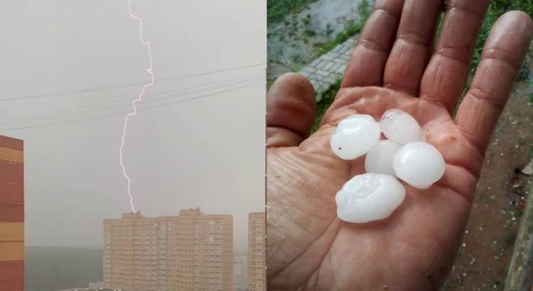 «Օրխան» փոթորիկը պատել է մերձմոսկովյան տարածաշրջանը (տեսանյութեր)
