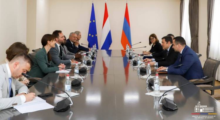 ԱԳ փոխնախարարն ընդունել է Նիդերլանդների Ներկայացուցիչների պալատի պատվիրակությանը