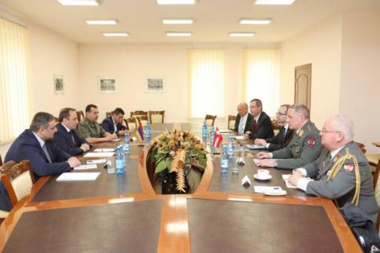 ՀՀ և Ավստրիայի ՊՆ պատվիրակությունները համագործակցության հեռանկարային ուղղություններն են քննարկել